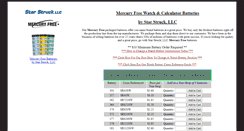 Desktop Screenshot of mercuryfreebattery.com